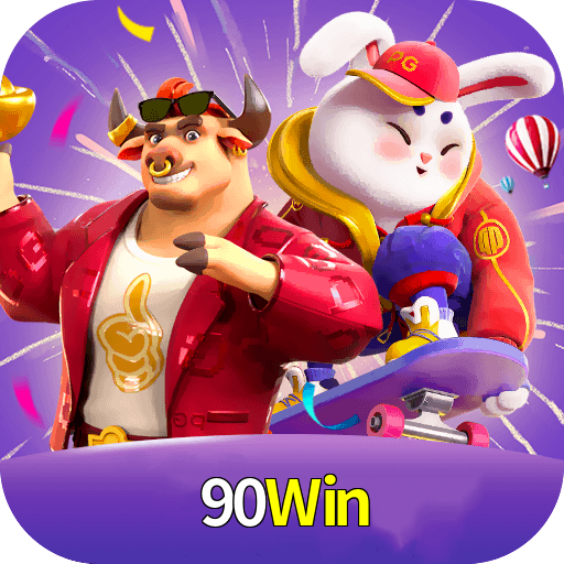 Imagem promocional da 90Win mostrando a plataforma e suas vantagens